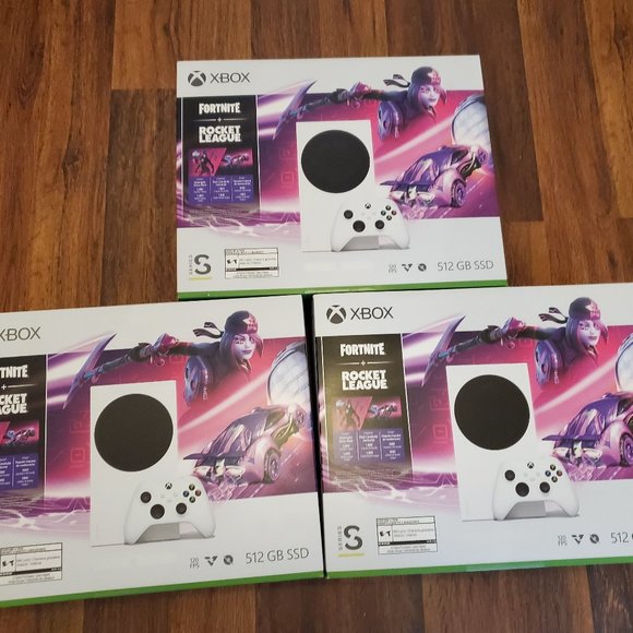 New, Unopened Xbox Series S Fortnite & Rocket League Bundle (512 GB) - IN HAND